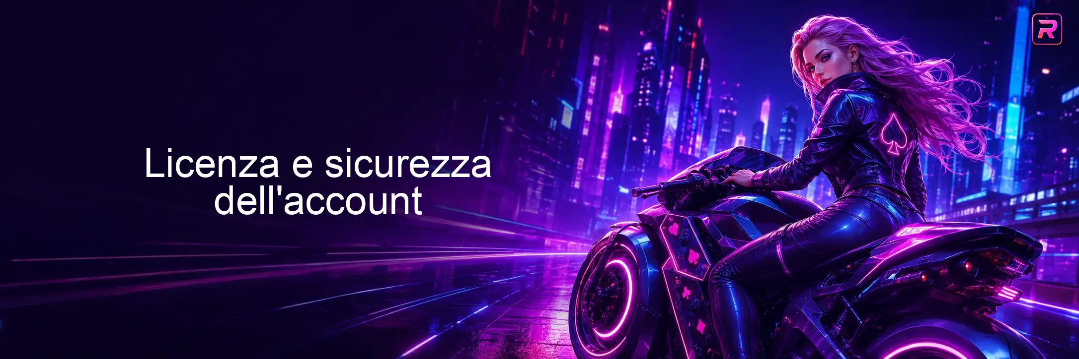 Licenza e sicurezza dell'account